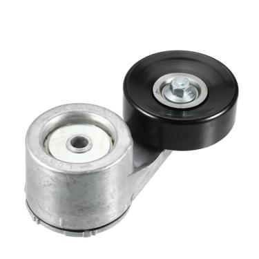Imagem de X AUTOHAUX Roda de fricção tensora de correia de transmissão Serpentine para Chevrolet Astro 1987-1989 para Chevrolet Blazer 1989-1995 Polia intermediária Tensão da correia CA Nº 10229114