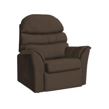 Imagem de Poltrona Do Papai Reclinável Retrátil - Veludo Marrom