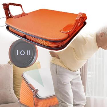 Imagem de Almofada de elevação motorizada, auxílio seguro para mobilidade, cadeira de elevação portátil, assento de elevação de almofada auxiliar, ajuda a se levantar e sentar lentamente, para idosos e