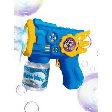 Imagem de Pistola Bolhas Sabão Lanca Brinquedo Bubble Gun Automatico - Klizz