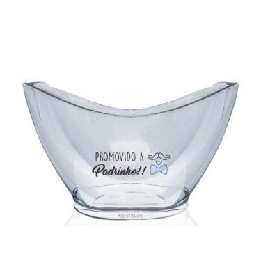 Imagem de Champanheira Personalizada Para Padrinho Krystalon