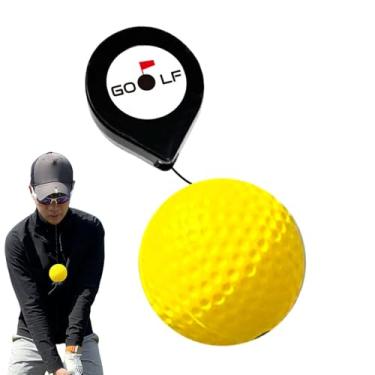 Imagem de Bola de treinamento | Bola inteligente para prática de treinamento | Acessórios portáteis de golfe, treinador de correção de postura para amigos, familiares