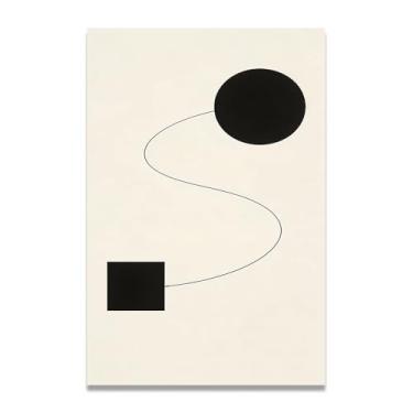 Imagem de Calma EdgesLienzo Minimalista: Serenidad Paleta Neutra Gran Área Vacía para Espacio Tranquilo 20x30cm Sem moldura