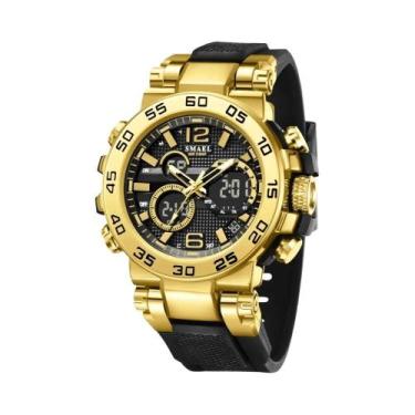 Imagem de Relógio Esportivo Masculino À Prova D'Água Colorido SMAEL Multifuncion