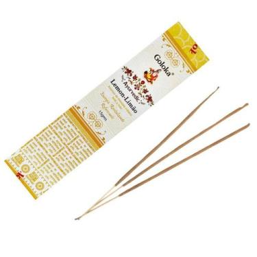 Imagem de Incenso Massala Goloka Black Nagchampa Cx/12 Limão