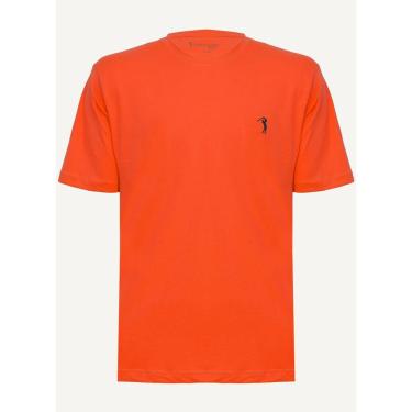Imagem de Camiseta Aleatory Lisa Laranja Avermelhado-Masculino