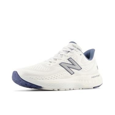 Imagem de New Balance Fresh Foam X 880 V13 Tênis de corrida masculino, Sal marinho/azul marinho, 8 Wide