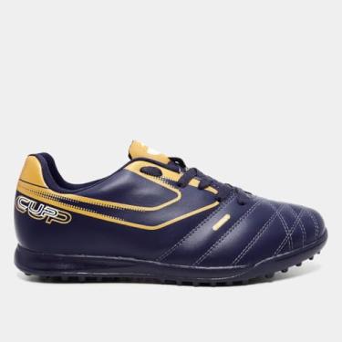 Imagem de Chuteira Top Cup Viii Scty Marinho/Dourado,41