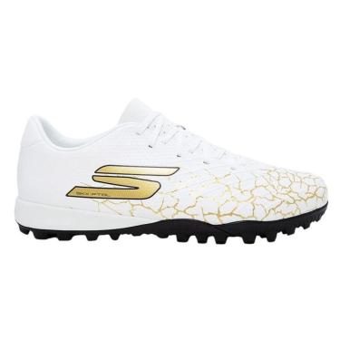 Imagem de Chuteira Society Skechers Gold TF - Branco 39-Masculino