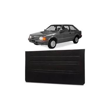 Imagem de Jogo Forro Revestimento Interno Porta Dianteiro para Volkswagen Brasília 1978-1982, Aucatex e Napa, Preto, Ajuste Perfeito