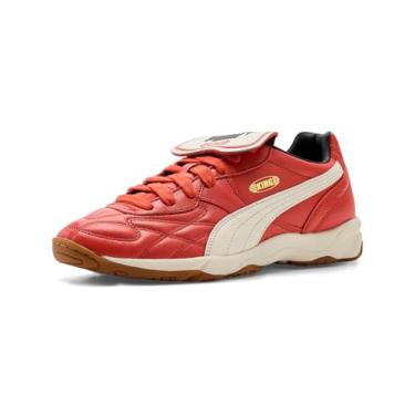 Imagem de Puma Tênis masculino King Indoor, Red Fire/Frosted Ivory, 41