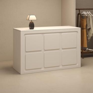 Imagem de Mesa de recepção pequena, mesa de recepção, mesa de recepção, mesa de recepção com balcão, mesa de recepção moderna, recepção, balcão de recepção, mesa de recepção em pé, balcão de salão, recepção