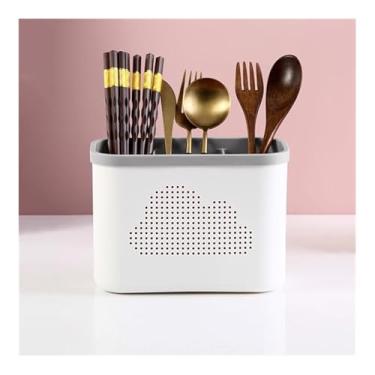 Imagem de CFGH6FDF Suporte de talheres Suporte de utensílios para balcão de cozinha Suporte de utensílios de cozinha Suporte de colher organizador de utensílios de cozinha