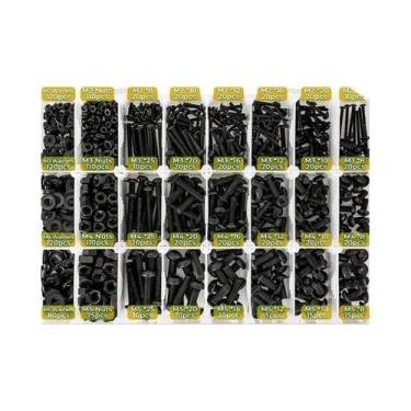 Imagem de Conjunto De Parafusos E Porcas Hexagonais 1255 Peças 660 Peças 520 Peç