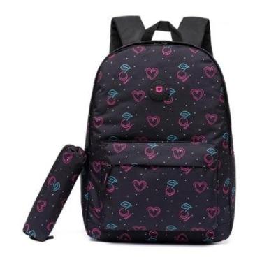 Imagem de Mochila Trekker Escolar  Feminina Bolsa Notebook Resistente Trabalho Espaçosa-Masculino