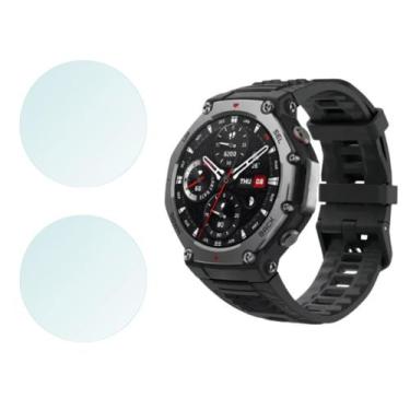 Imagem de Película de Vidro Compatível Com Xiaomi Amazfit T-Rex 3 A2323 - 02 uni