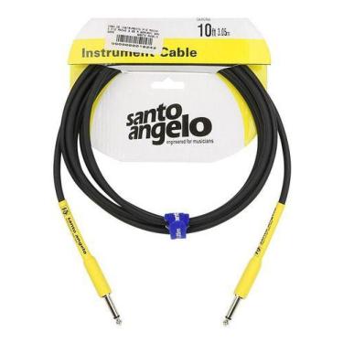 Imagem de Cabo Santo Angelo Guitarra Baixo Violão P10 X P10 3m Samurai