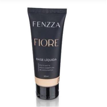 Imagem de Base Líquida Matte Fiore Fenzza  Cobertura Média, Secagem Rápida Acaba