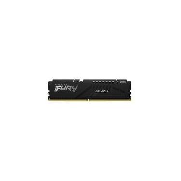 Imagem de Memória RAM Kingston Fury Beast, 16GB, 5600MHz, DDR5, CL40, para Intel XMP, Preto - KF556C40BB-16