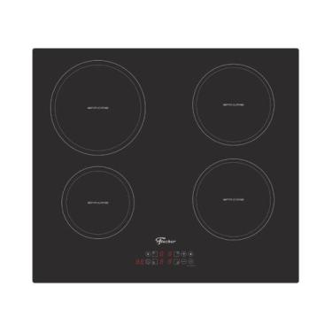 Imagem de Cooktop de Indução 4 Bocas Embutir 220V Touch Screen Vitrocerâmica Fis
