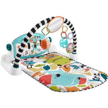 Imagem de Ginásio de Atividades Pianinho com Piano de Luzes e 10 Brinquedos Conectáveis Fisher-Price
