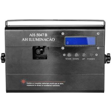 Imagem de Laser Azul Bivolt Com Dmx Auto Sonoro Efeitos De Iluminação Para Dj AH
