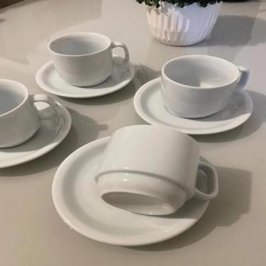 Imagem de Xicara Cha Com Pires Texas Porcelana 660-5 - Bot Art