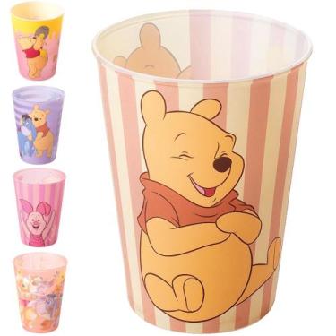 Imagem de Copo Infantil Ursinho Pooh para Suco e Refri 320ml Plasútil - Flix M