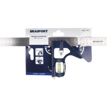 Imagem de Esquadro Brasfort Combinado 12''30Cm 7902