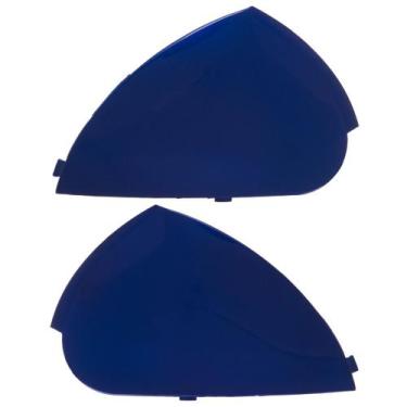 Imagem de Kit Orelhas Laterais Capacete Attack Solid - PRO TORK, AZUL, Único