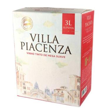 Imagem de Vinho Villa Piacenza Brasileiro Tinto Suave 3l