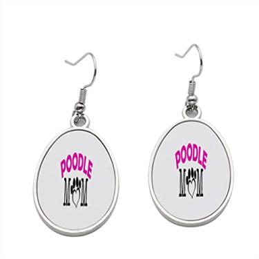 Imagem de Brinco de Poodle Mom – Brincos pendentes para meninas – Presente de festa de aniversário dos namorados