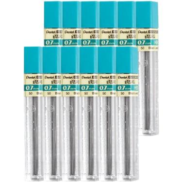 Imagem de Pentel Recargas de grafite de lápis mecânico super Hi-Polymer 0,7 mm, HB, 144 condutores