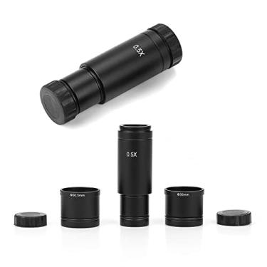Imagem de Adaptador de lente, adaptador de microscópio 0,5 x 30/30,5 mm adaptador de lente para câmera CCD ou lente digital ao microscópio