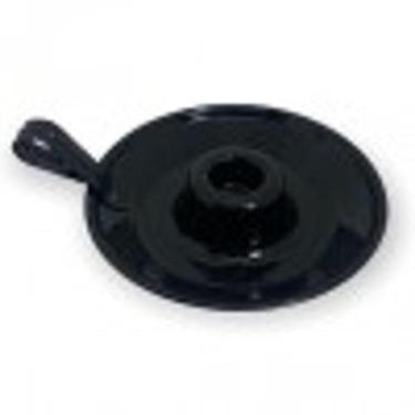 Imagem de Suporte Para 1 Vela Palito Em Alumínio Preto 10 Cm