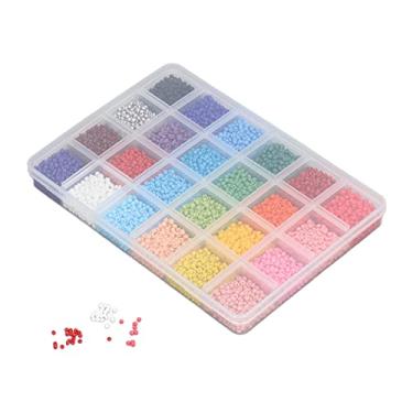 Imagem de Pulseira, miçangas artesanais, cores vivas, ampla aplicação para colares