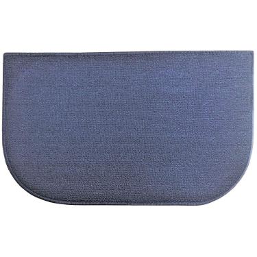 Imagem de Tapete antiderrapante para casa, cozinha, tapete para chão, tapete de entrada confortável, 43 x 71 cm (azul)