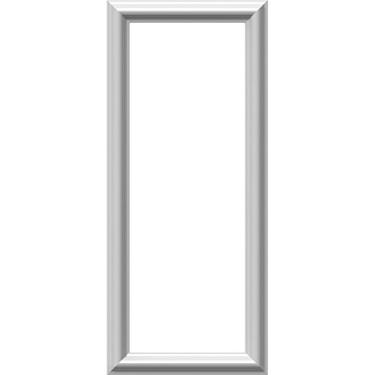 Imagem de Ekena Millwork PNL12X28AS-01-CASE-4 Painel de parede clássico moldado Ashford, 30,5 cm L x 71,1 cm A x 1,2 cm P, branco preparado de fábrica, 4 unidades
