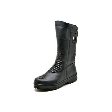 coturno motociclista militar