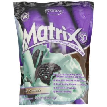 Imagem de Matrix Protein Blend 2,270kg Syntrax (Mint Cookie)