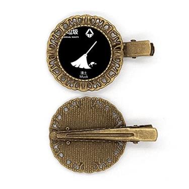 Imagem de Presilha de cabelo para tratamento de resíduos secos, classificação de resíduos, prendedor de cabelo