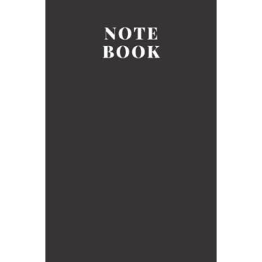 Imagem de Notebook: A5 Black Notebook Hardcover, Journal, Diary, Writing Pads 120 pages | 120gsm | 8.5 x 5.5 inches