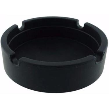 Imagem de Cinzeiro Silicone Redondo Borracha Leva Inquebravel