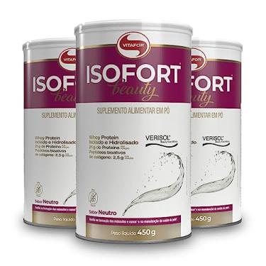 Imagem de Kit 3 Isofort Beauty Vitafor Neutro 450g