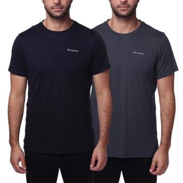 Imagem de Kit 2 Camisetas Térmicas Columbia Neblina Masculina