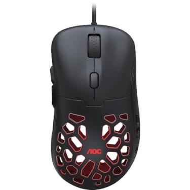Imagem de Mouse Gamer AOC GM510 ULTRALEVE 58g 16.000 DPI Pixart 3389 RGB 6 botões Macro Manager