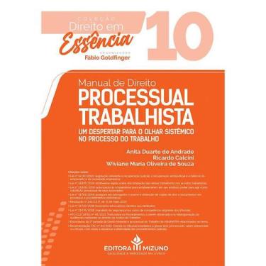 Imagem de Manual De Direito Processual Trabalhista - Vol. 10 - Editora Mizuno
