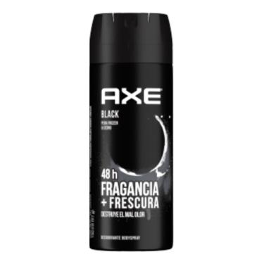 Imagem de Kit 12 Desodorante Antitranspirante Axe 48h Fragrância Black Aerosol