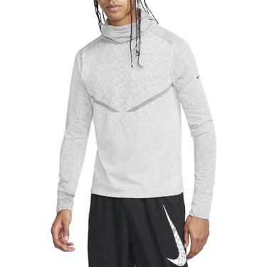 Imagem de Nike Camiseta de corrida masculina Thermainteger} ADV Run Division Pinnacle, Cinza 010, Large