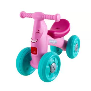 Imagem de Bicicleta de Equilíbrio Bandeirante Brinquedos Baby Bike Rosa